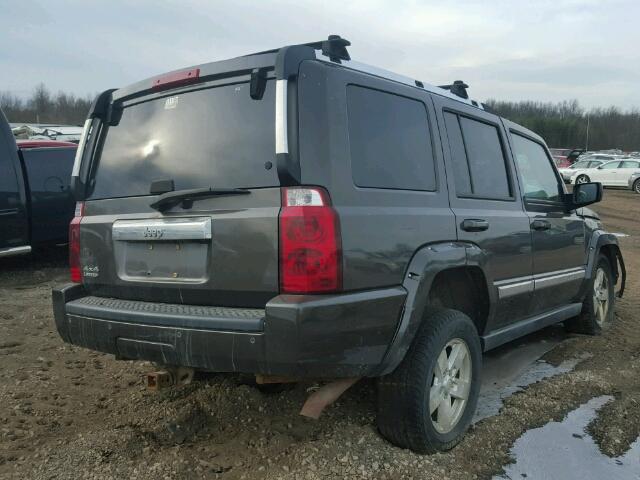 1J8HG58N46C299200 - 2006 JEEP COMMANDER BROWN photo 4