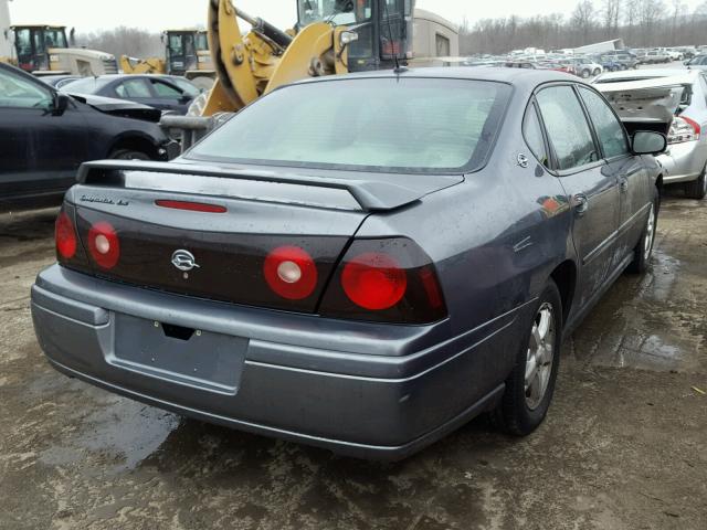 2G1WH52K359366443 - 2005 CHEVROLET IMPALA LS GRAY photo 4