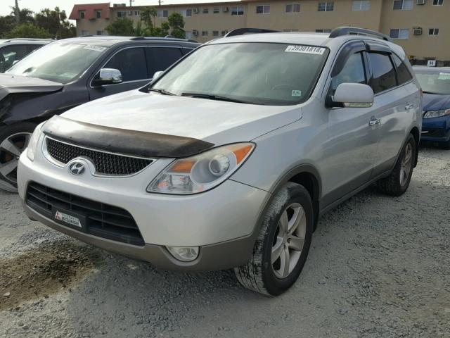 KM8NU73C27U029104 - 2007 HYUNDAI VERACRUZ G SILVER photo 2