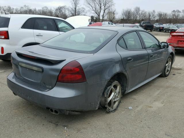 2G2WR544241269139 - 2004 PONTIAC GRAND PRIX ნაცრისფერი ფოტო 4