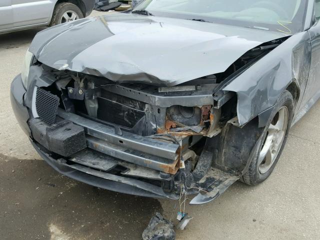 2G2WR544241269139 - 2004 PONTIAC GRAND PRIX ნაცრისფერი ფოტო 9