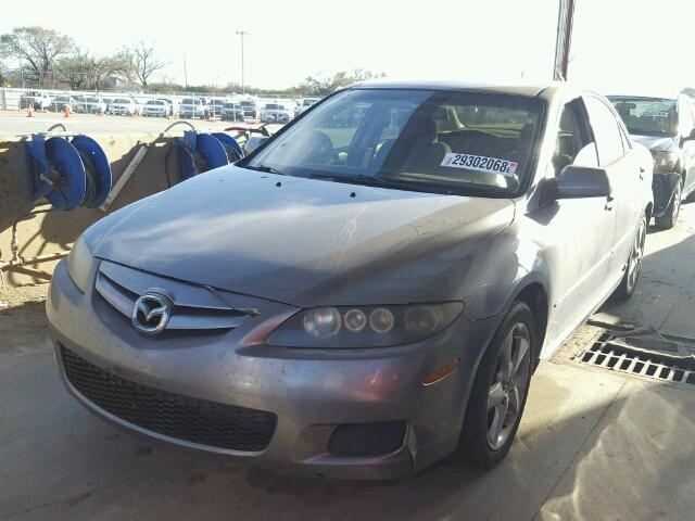 1YVHP80C285M05129 - 2008 MAZDA 6 I GRAY photo 2