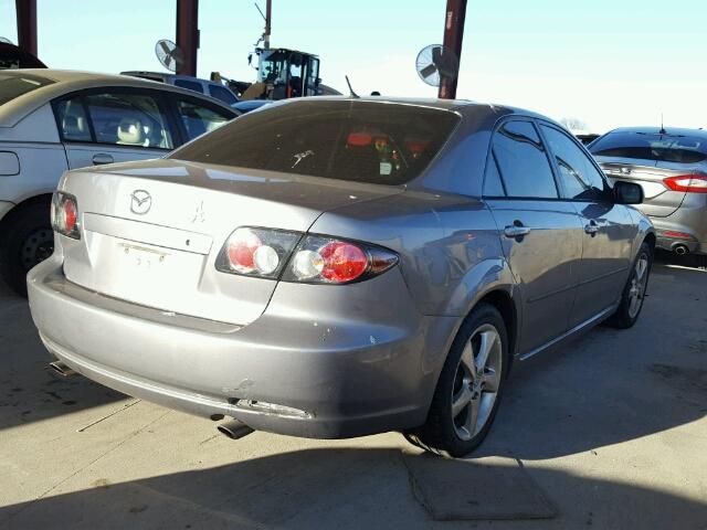 1YVHP80C285M05129 - 2008 MAZDA 6 I GRAY photo 4