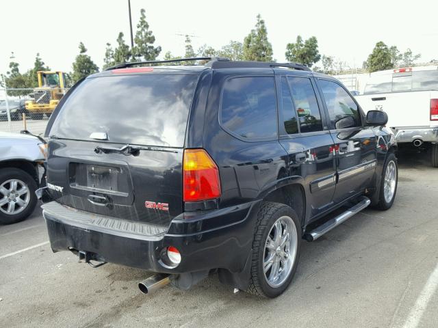 1GKDS13S122434874 - 2002 GMC ENVOY BLACK photo 4