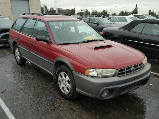 4S3BG6851W7603563 - 1998 SUBARU LEGACY 30T RED photo 1