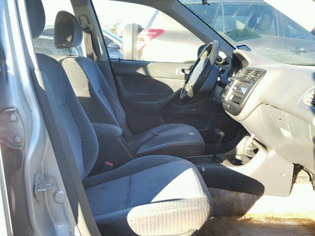 2HGEJ6611YH505284 - 2000 HONDA CIVIC BASE Gümüş foto 5