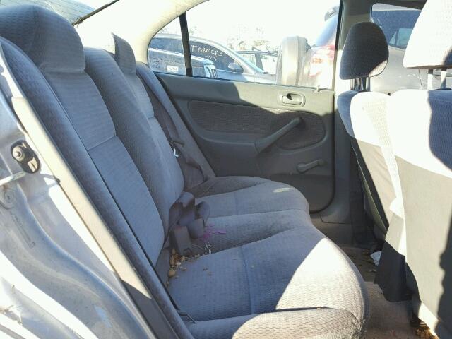 2HGEJ6611YH505284 - 2000 HONDA CIVIC BASE Gümüş foto 6