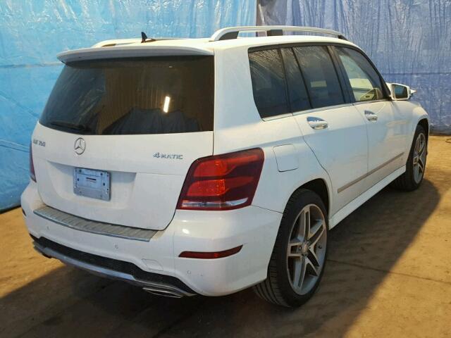 WDCGG8JB0DG082716 - 2013 MERCEDES-BENZ GLK 350 4M WHITE photo 4