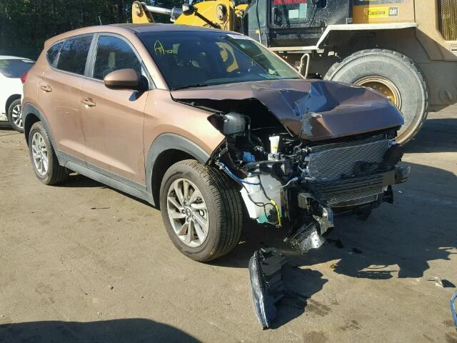 KM8J23A44HU538542 - 2017 HYUNDAI TUCSON SE BROWN photo 1