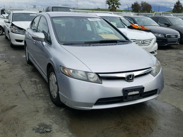 JHMFA36246S024914 - 2006 HONDA CIVIC HYBR SILVER photo 1