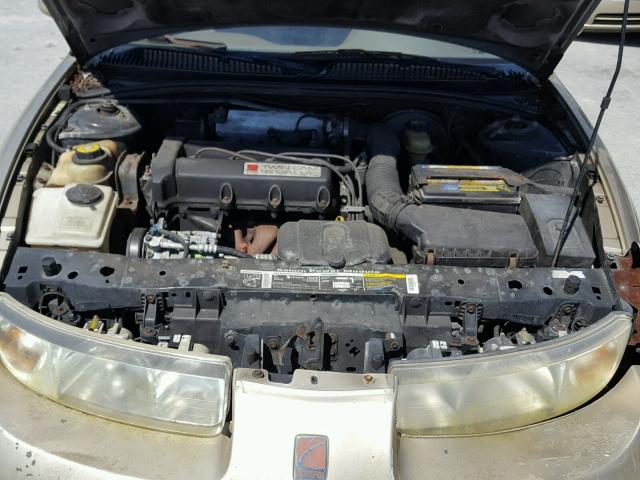 1G8ZH127XWZ220437 - 1998 SATURN SC2 BEIGE photo 7