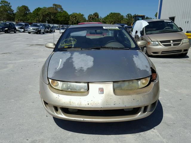 1G8ZH127XWZ220437 - 1998 SATURN SC2 BEIGE photo 9