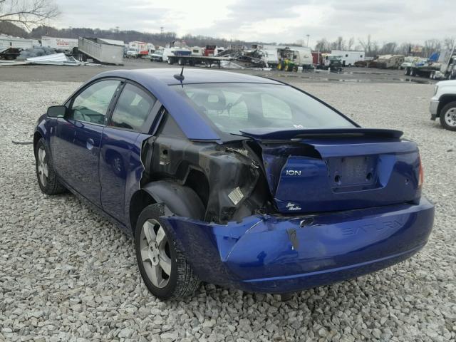 1G8AW15F96Z181832 - 2006 SATURN ION LEVEL BLUE photo 3