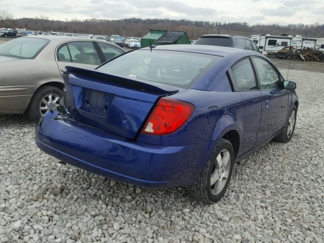 1G8AW15F96Z181832 - 2006 SATURN ION LEVEL BLUE photo 4