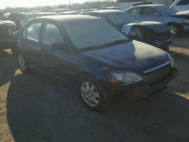 2HGES267X3H603992 - 2003 HONDA CIVIC EX Mavi foto 1