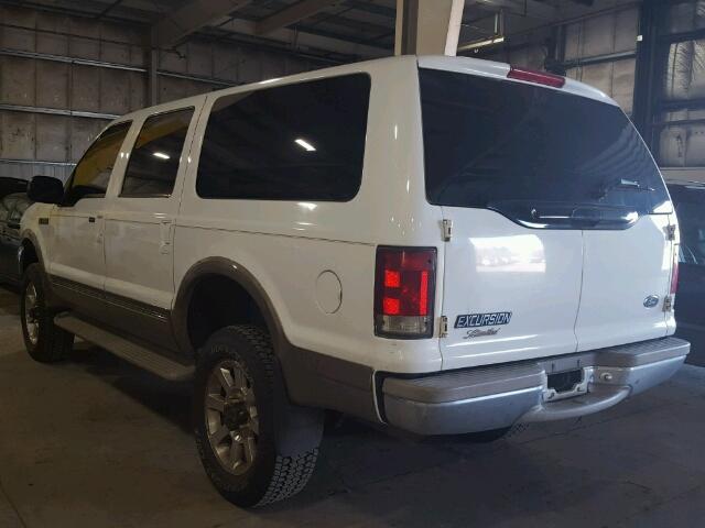 1FMNU43S4YEB56065 - 2000 FORD EXCURSION WHITE photo 3