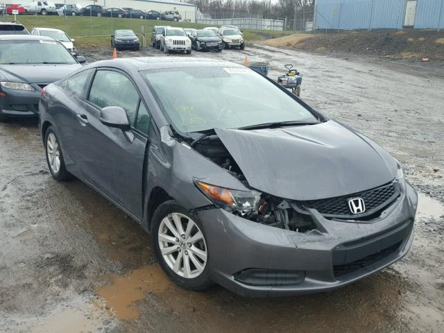 2HGFG3B19CH506232 - 2012 HONDA CIVIC EXL GRAY photo 1