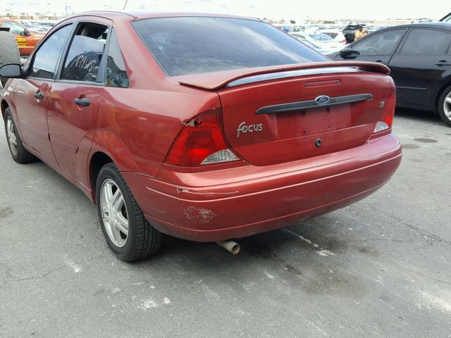 1FAFP34373W140405 - 2003 FORD FOCUS SE C MAROON photo 3