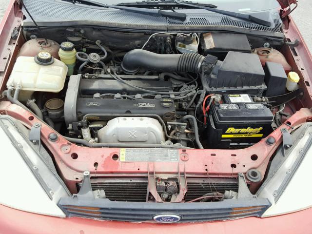 1FAFP34373W140405 - 2003 FORD FOCUS SE C MAROON photo 7