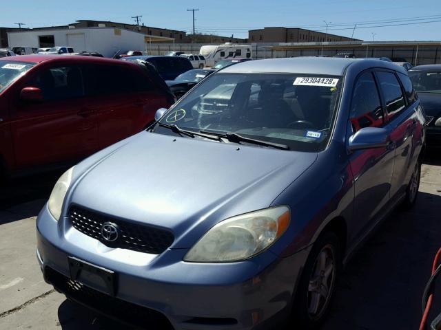 2T1KR32E13C007316 - 2003 TOYOTA MATRIX GRAY photo 2