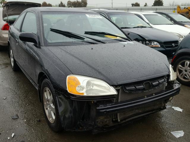 1HGEM21983L060308 - 2003 HONDA CIVIC EX შავი ფოტო 1