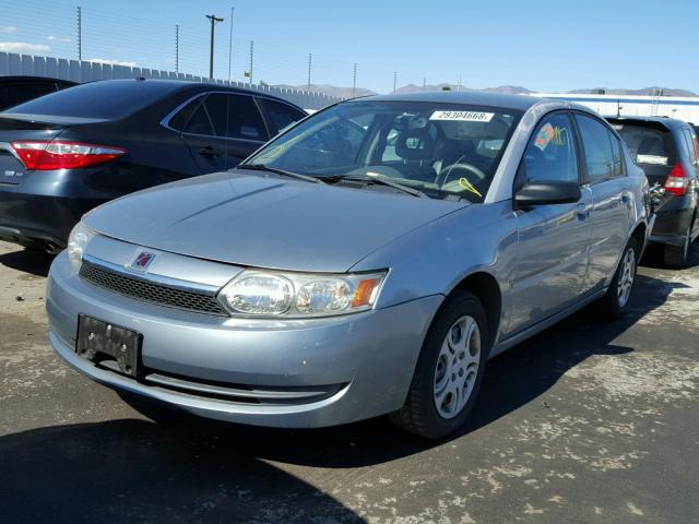 1G8AJ52FX3Z116798 - 2003 SATURN ION LEVEL SILVER photo 2