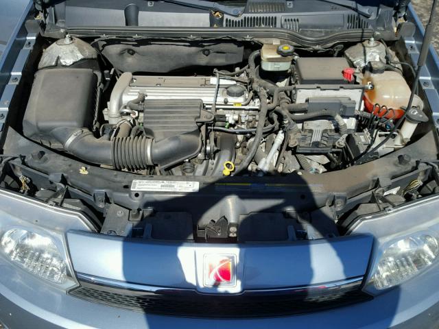 1G8AJ52FX3Z116798 - 2003 SATURN ION LEVEL SILVER photo 7
