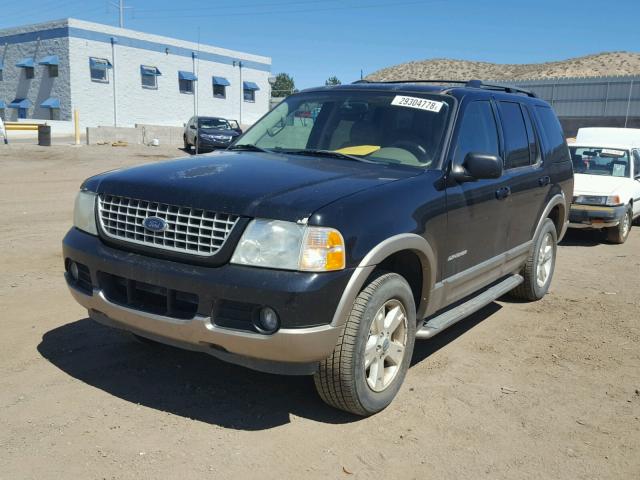 1FMZU74E34ZB04764 - 2004 FORD EXPLORER E BLACK photo 2