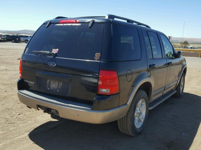 1FMZU74E34ZB04764 - 2004 FORD EXPLORER E BLACK photo 4