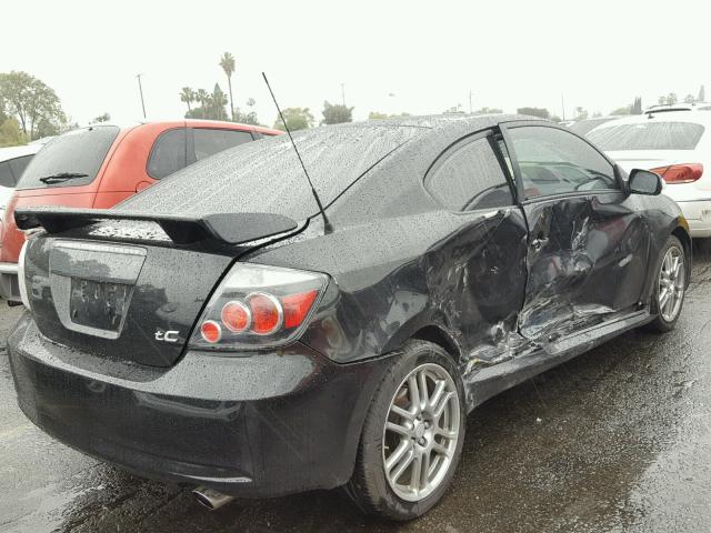 JTKDE167590286771 - 2009 TOYOTA SCION TC BLACK photo 4