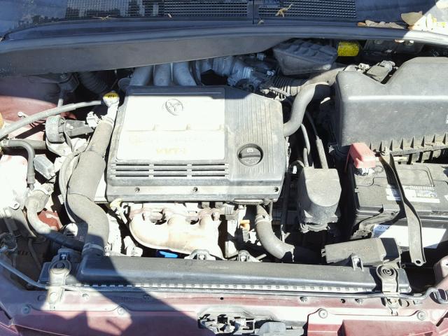 4T3ZF19CX1U381846 - 2001 TOYOTA SIENNA CE MAROON photo 7