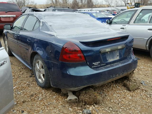 2G2WS522351161961 - 2005 PONTIAC GRAND PRIX GREEN photo 3