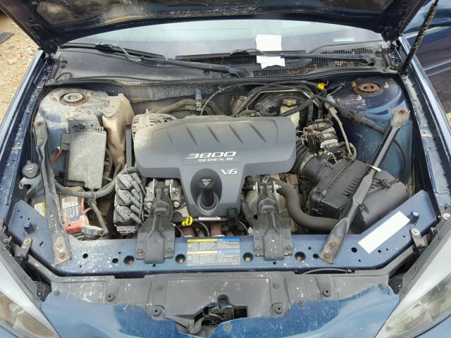 2G2WS522351161961 - 2005 PONTIAC GRAND PRIX GREEN photo 7