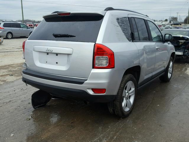 1J4NT1FA3BD215770 - 2011 JEEP COMPASS SP SILVER photo 4