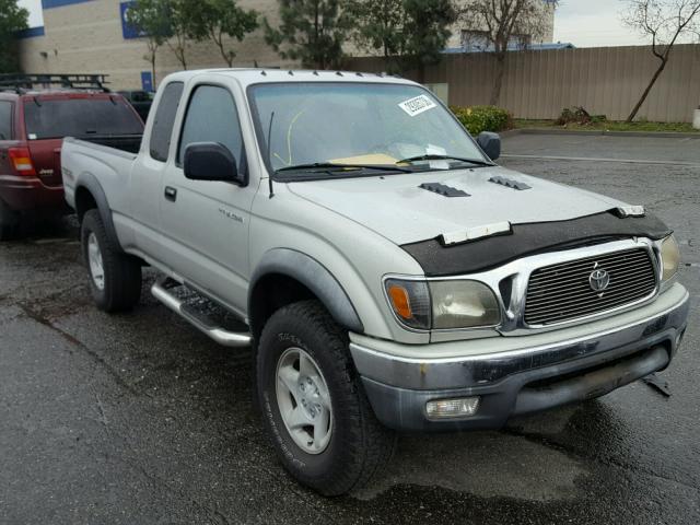 5TESN92N52Z065615 - 2002 TOYOTA TACOMA XTR SILVER photo 1