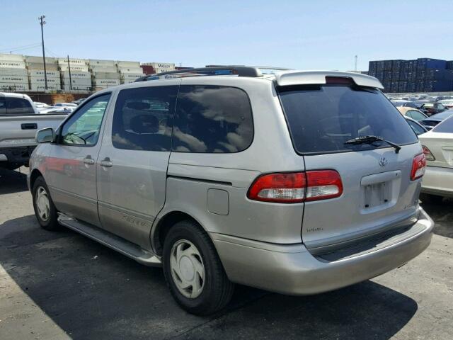 4T3ZF13C31U373161 - 2001 TOYOTA SIENNA LE TAN photo 3