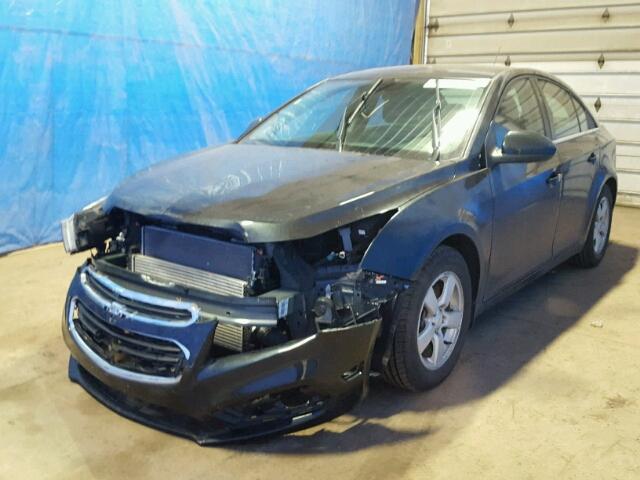 1G1PE5SB4G7169802 - 2016 CHEVROLET CRUZE LIMI BLACK photo 2