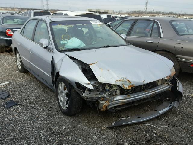 1HGCG56762A113606 - 2002 HONDA ACCORD SE SILVER photo 1