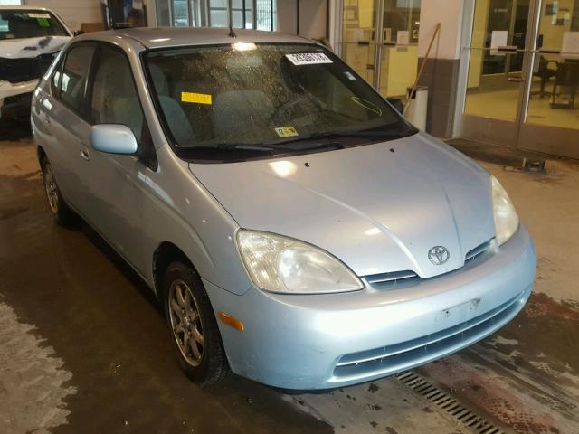 JT2BK12U010035740 - 2001 TOYOTA PRIUS BLUE photo 1