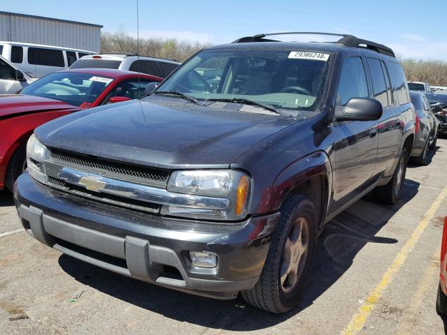 1GNES16S566108416 - 2006 CHEVROLET TRAILBLAZE CHARCOAL photo 2