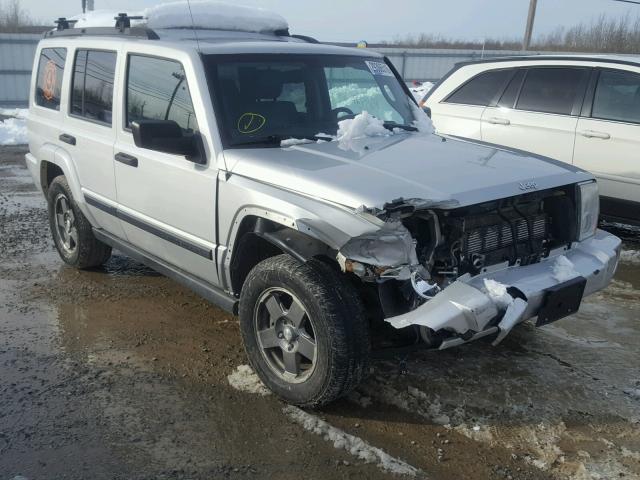 1J8HG48N36C245820 - 2006 JEEP COMMANDER GRAY photo 1