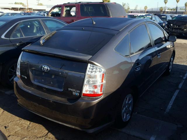 JTDKB20U283329486 - 2008 TOYOTA PRIUS GRAY photo 4