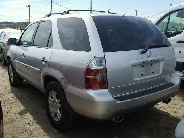 2HNYD18886H515897 - 2006 ACURA MDX TOURIN SILVER photo 3