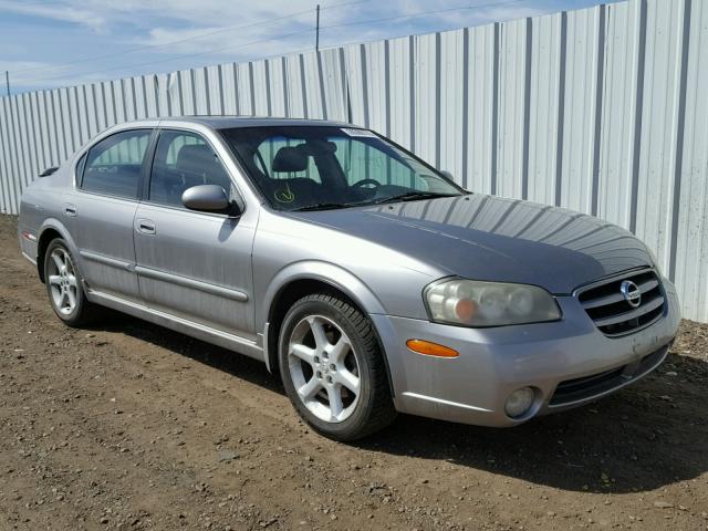 JN1DA31A42T314522 - 2002 NISSAN MAXIMA GLE SILVER photo 1