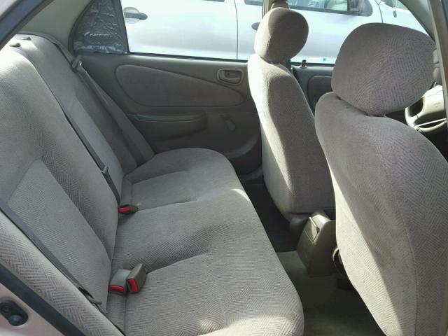 1Y1SK528XWZ434204 - 1998 CHEVROLET GEO PRIZM 米色 照片 6