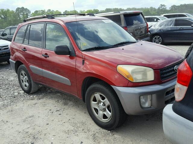 JTEGH20V620076514 - 2002 TOYOTA RAV4 RED photo 1