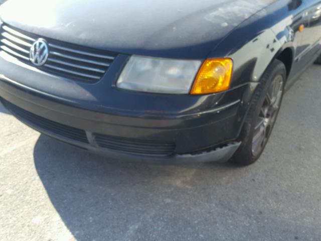 WVWMA63B7WE433440 - 1998 VOLKSWAGEN PASSAT GLS BLACK photo 9