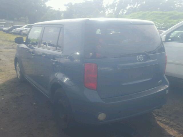 JTLKE50E081005339 - 2008 TOYOTA SCION XB Verde foto 3