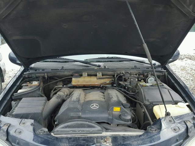 4JGAB72E3XA091927 - 1999 MERCEDES-BENZ ML 430 蓝色 照片 7
