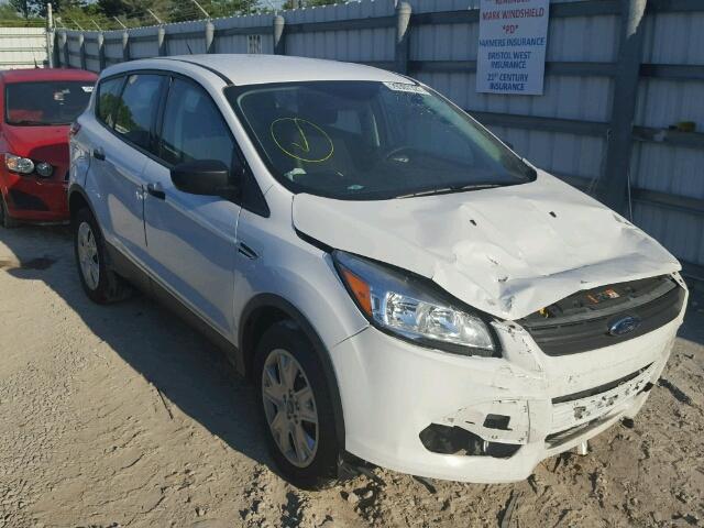 1FMCU0F77GUC73621 - 2016 FORD ESCAPE S WHITE photo 1